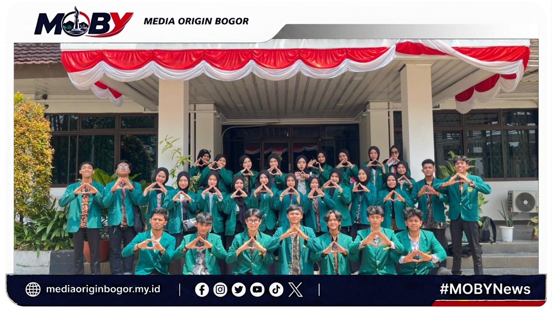 Kepengurusan BEM FKIP UIKA Bogor Periode Baru Resmi Dilantik